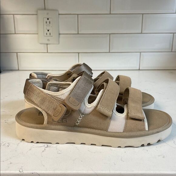 UGG Goldencoast Multis-trap Sandal \'Sand\' Tan Sandals Mens 10 1153095 main image 7